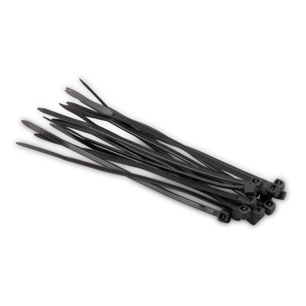 Cable ties black 2,5x100mm - 100 pcs