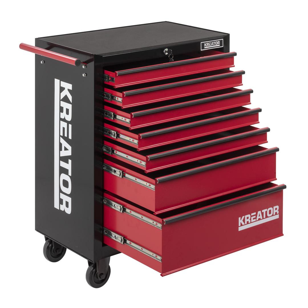 Kreator - KRT653003 - Rolling tool cabinet - 7 drawers - Varo