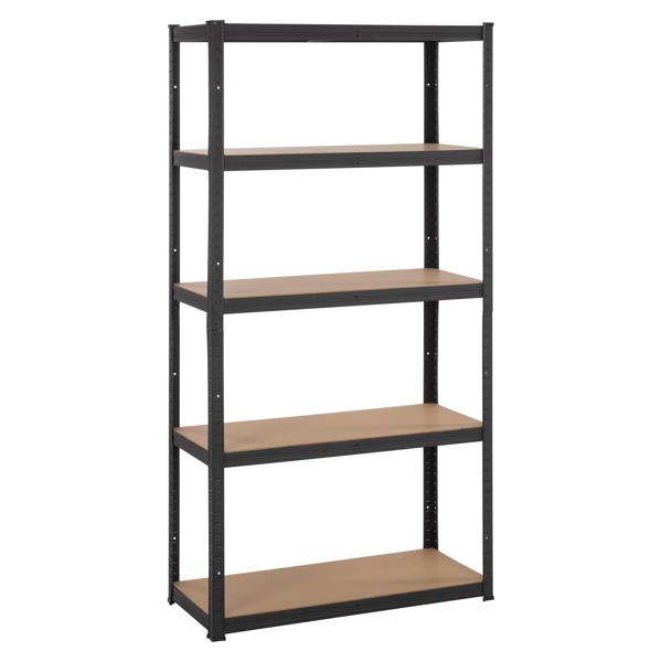 Storage rack 875kg 5 shelves black