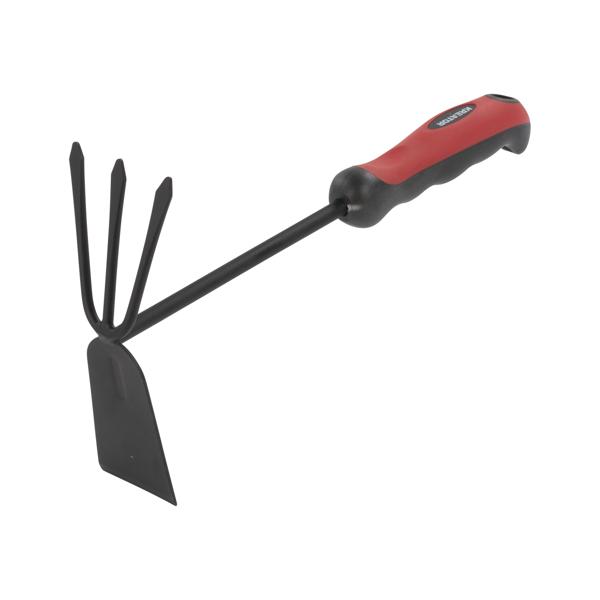 Short combination weeding hoe steel