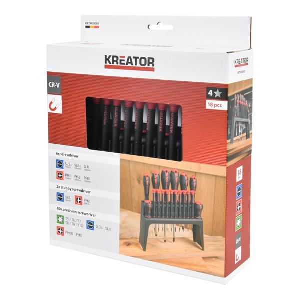 Jeu de tournevis multi - 18 pc.