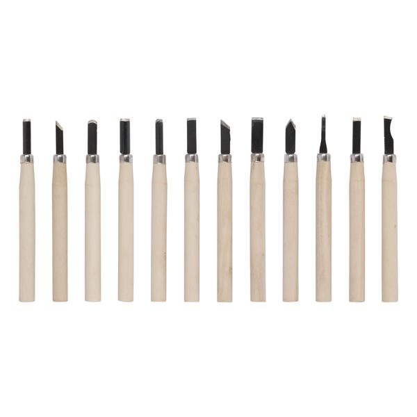 Mini-houtbeitel 135mm - 12 st.