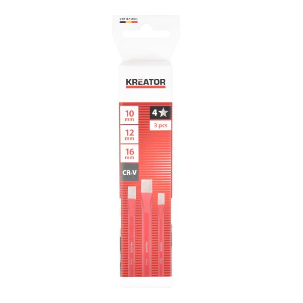 Burin à froid 10, 12, 16mm - 3 pc.