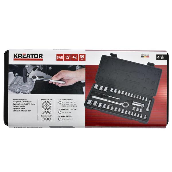 Jeu de douilles 39 pc.