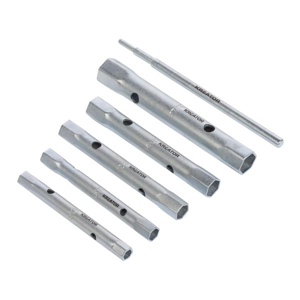 Jeu de clés tubulaires 6 pc.