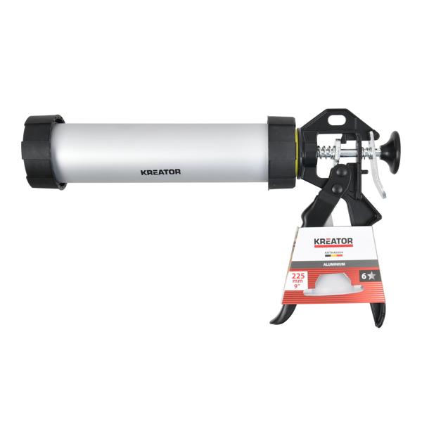 Caulking gun 225mm aluminium
