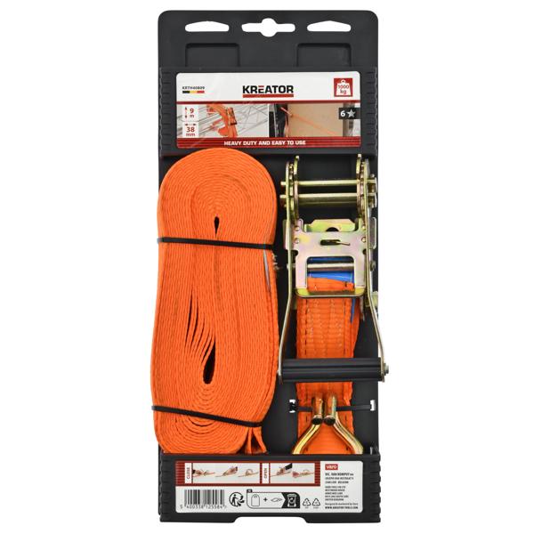 Sangle serrage 9m - 1000kg - haute qualité