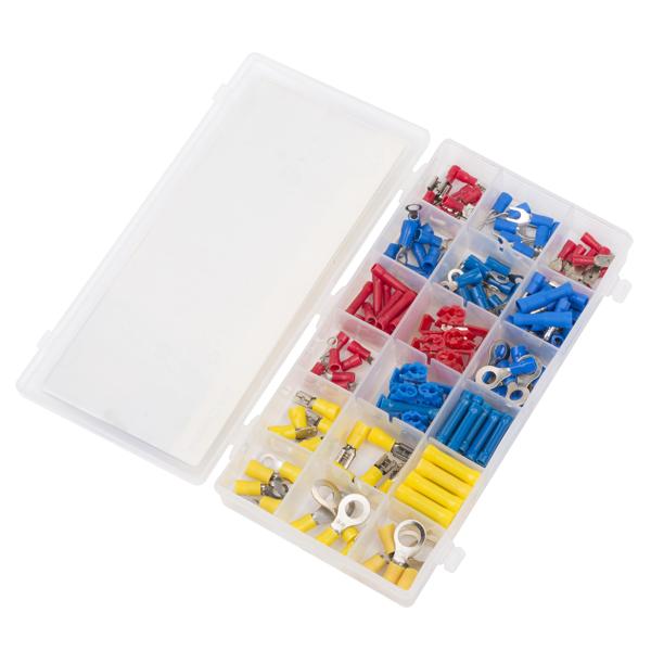 Conjunto de conectores de crimpado 160 uds.