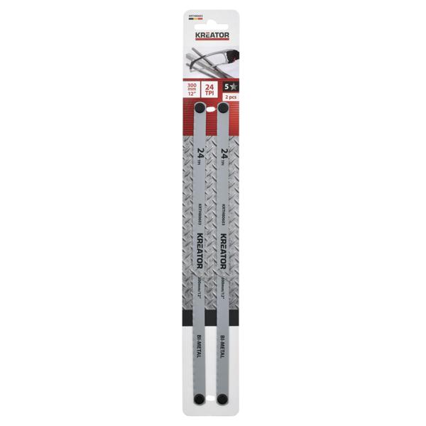Metal saw blade 300mm 24 TPI bimetal - 2 pcs