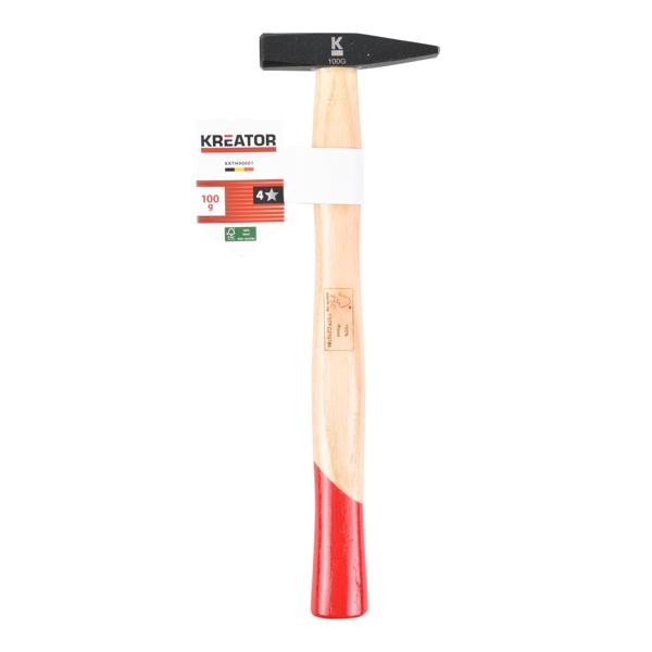 Marteau de mécanicien 100g - bois
