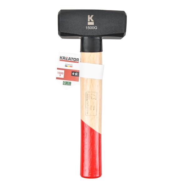 Marteau de maçon 1500g - bois