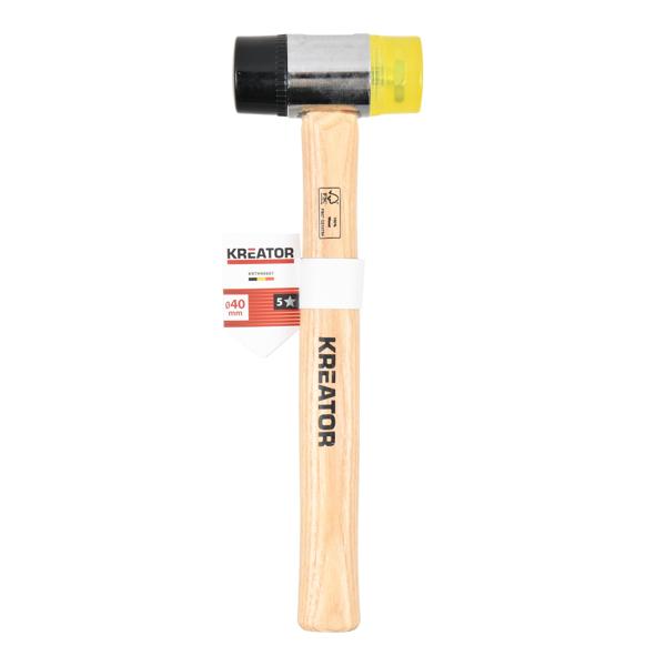 Rubber hammer 300g - double-sided