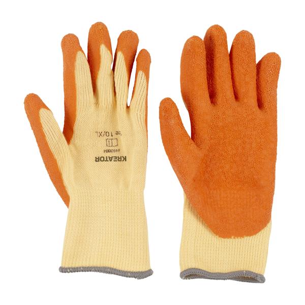 Work gloves latex coating XL