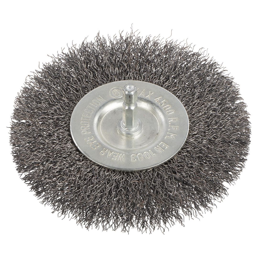 Powerplus POWACG1511 Wire brush disc steel Ø 110mm Varo