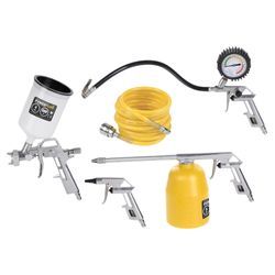 POWAIR0020 PNEUMATIC TOOL SET 5 PCS 2
