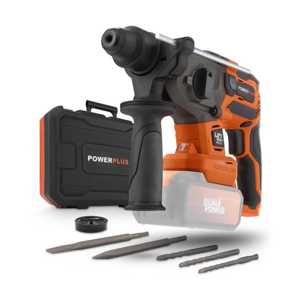 Powerplus Dual power POWDP15680 Hammer drill 40V excl