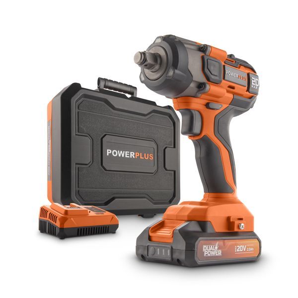 Powerplus Dual power POWDP20160 Impact wrench 20V 220Nm