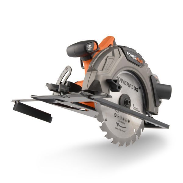 Circular saw 40V Ø 185mm - excl. battery and charger - 1 acc.