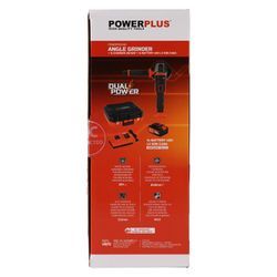 POWDP35150 MEULEUSE D'ANGLE 20V Ø 115MM - INCL. BATTERIE 2X20 9