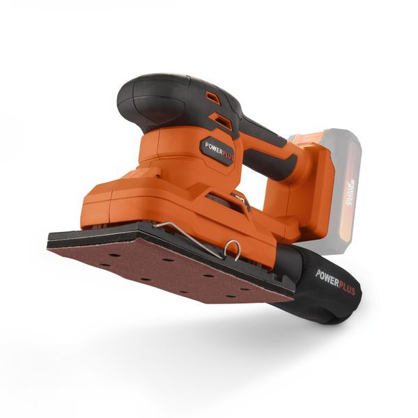 Finishing sander 20V - excl. battery and charger - 1 acc.