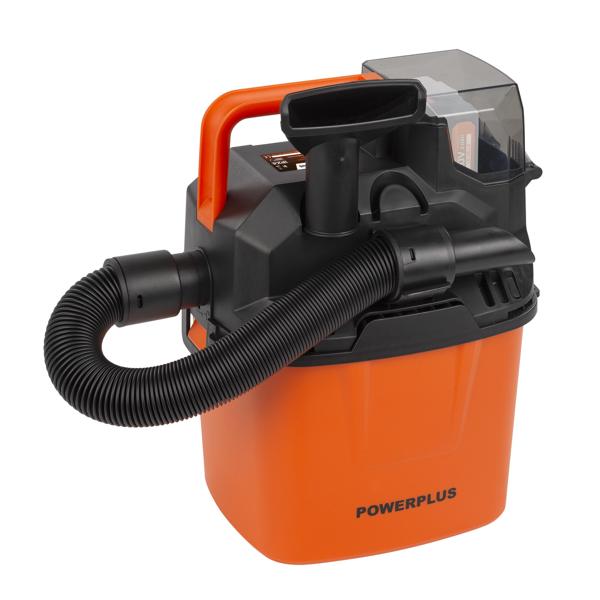 Staubsauger Nass/trocken 20V 6L - exkl. Batterie und Ladegerät - 2 Acc.