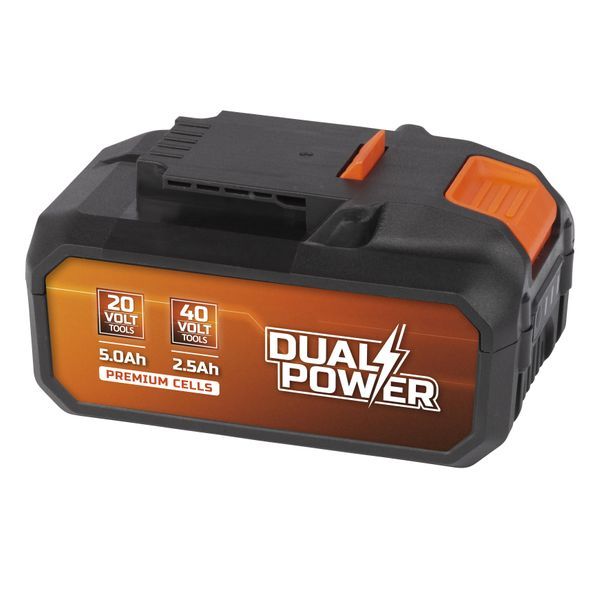 Batterij 2x20V 5.0/2.5Ah (20V & 40V gereedschap)