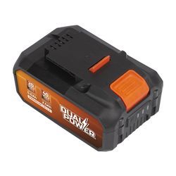 POWDP9037 BATTERIE 2X20V 5.0/2.5AH (20V & 40V OUTILS) 10