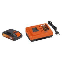 POWDP9062 LADEGERÄT + AKKU 20V 2.0AH (20V GERÄTE) 2