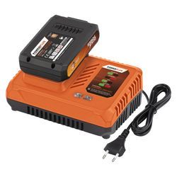 POWDP9062 LADEGERÄT + AKKU 20V 2.0AH (20V GERÄTE) 4
