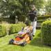 POWDPG7568 GRASMAAIER ZELFTREKKEND BORSTELLOOS 2 X 40V Ø 510M 10