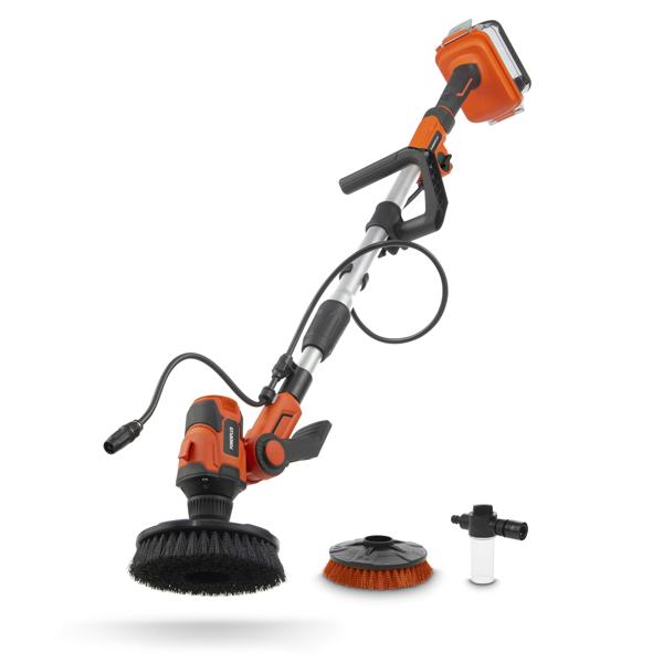 Multi-reinigingsborstel borstelloos 20V Ø150mm - excl. batterij en lader - 2 acc.