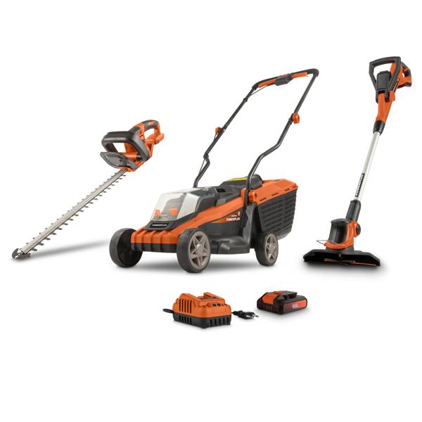 POWDPGBOX24 JEU D'OUTILS DE JARDIN 3 ARTICLES - INCL. BATTERIE