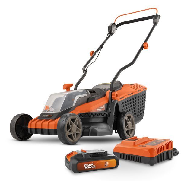 POWDPGLWS1 TONDEUSE À GAZON BRUSHLESS 20V Ø 340MM - INCL. BAT