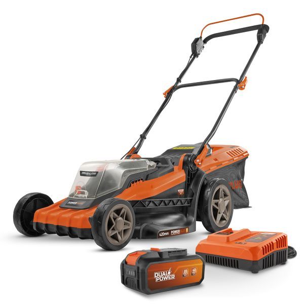 POWDPGLWS2 TONDEUSE À GAZON BRUSHLESS 40V Ø 420MM - INCL. BAT
