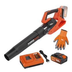POWDPGSET31 SOUFFLEUR DE FEUILLES 40V - INCL. BATTERIE 2X20V 2