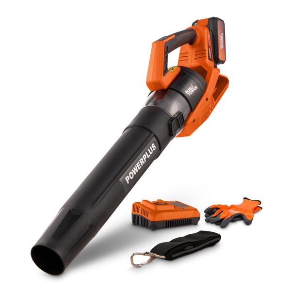POWDPGSET31 SOUFFLEUR DE FEUILLES 40V - INCL. BATTERIE 2X20V 2
