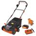 POWDPGSET34 LAWN SCARIFIER - AERATOR 40V - INCL. BATTERY 2X20V 3