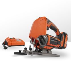 POWDPSET14 SCIE SAUTEUSE 20V - INCL. BATTERIE 20V 2.0AH ET CH 2