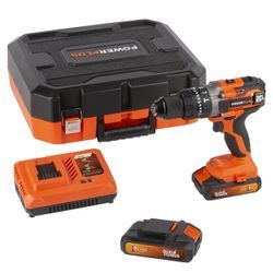 POWDPSET24 PERCEUSE - VISSEUSE À PERCUSSION 20V - INCL. 2 BAT 1