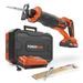 POWDPSET29 SCIE SABRE 20V - INCL. BATTERIE 20V 2.0AH ET CHARG 2