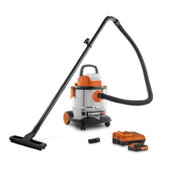 Staubsauger Nass/trocken 20V - inkl. Batterie 20V 2.0Ah und Ladegerät