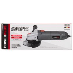 POWE20010 MEULEUSE D'ANGLE 650W Ø 115MM 7