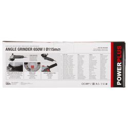 POWE20010 MEULEUSE D'ANGLE 650W Ø 115MM 11