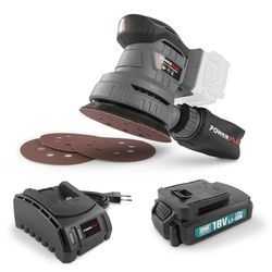 POWEBESS1 PONCEUSE EXCENTRIQUE 18V Ø 125MM - INCL. BATTERIE