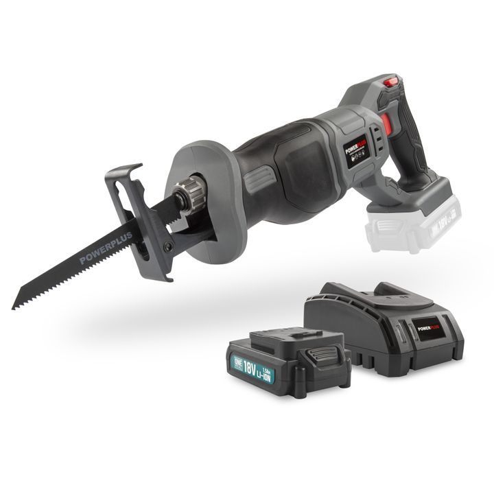 Seghetto Alternativo POWERPLUS POWE30010 Da 450W, Velocità 3000 Giri/min, Con Attacco A T E Base Regolabile