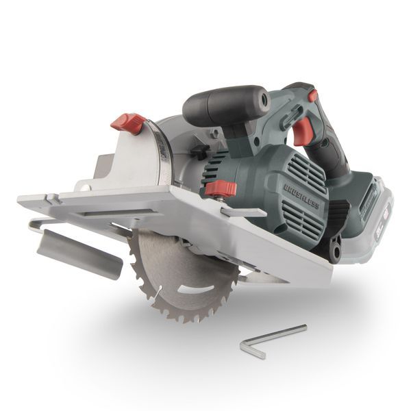 Circular saw brushless 20V Ø 185mm - excl. battery and charger - 1 acc.