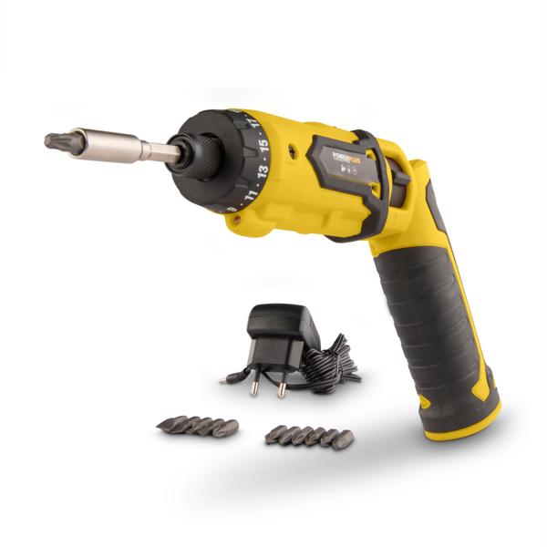 Screwdriver 8V -  incl. battery 8V 1.3Ah and charger - 13 acc.
