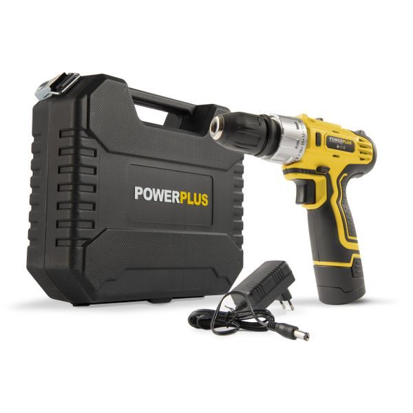 Drill - screwdriver 12V - incl. battery 12V 1.5Ah and charger
