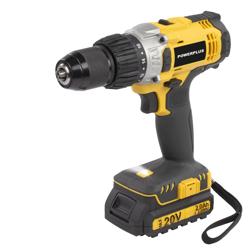 POWX00445 IMPACT DRILL - SCREWDRIVER 20V 60NM - INCL. 2 BATT 2