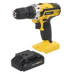 POWX00501 SCHROEFBOORMACHINE 20V - INCL. 3 BATTERIJEN 20V 1. 6